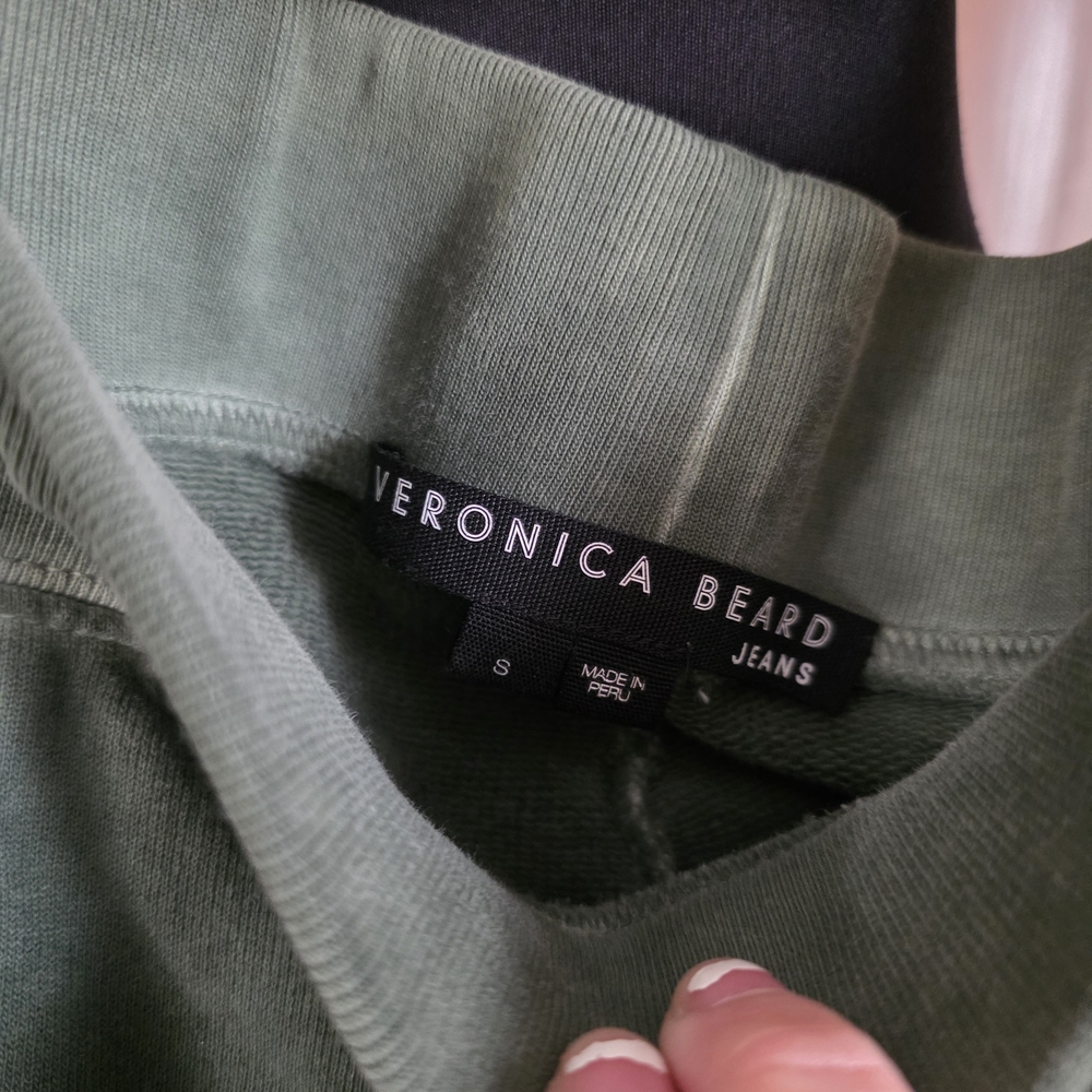 Veronica Beard Olive Green Track Joggers - Picture 3 of 3